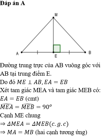 Công thức tính đường trung trực Gallery 1