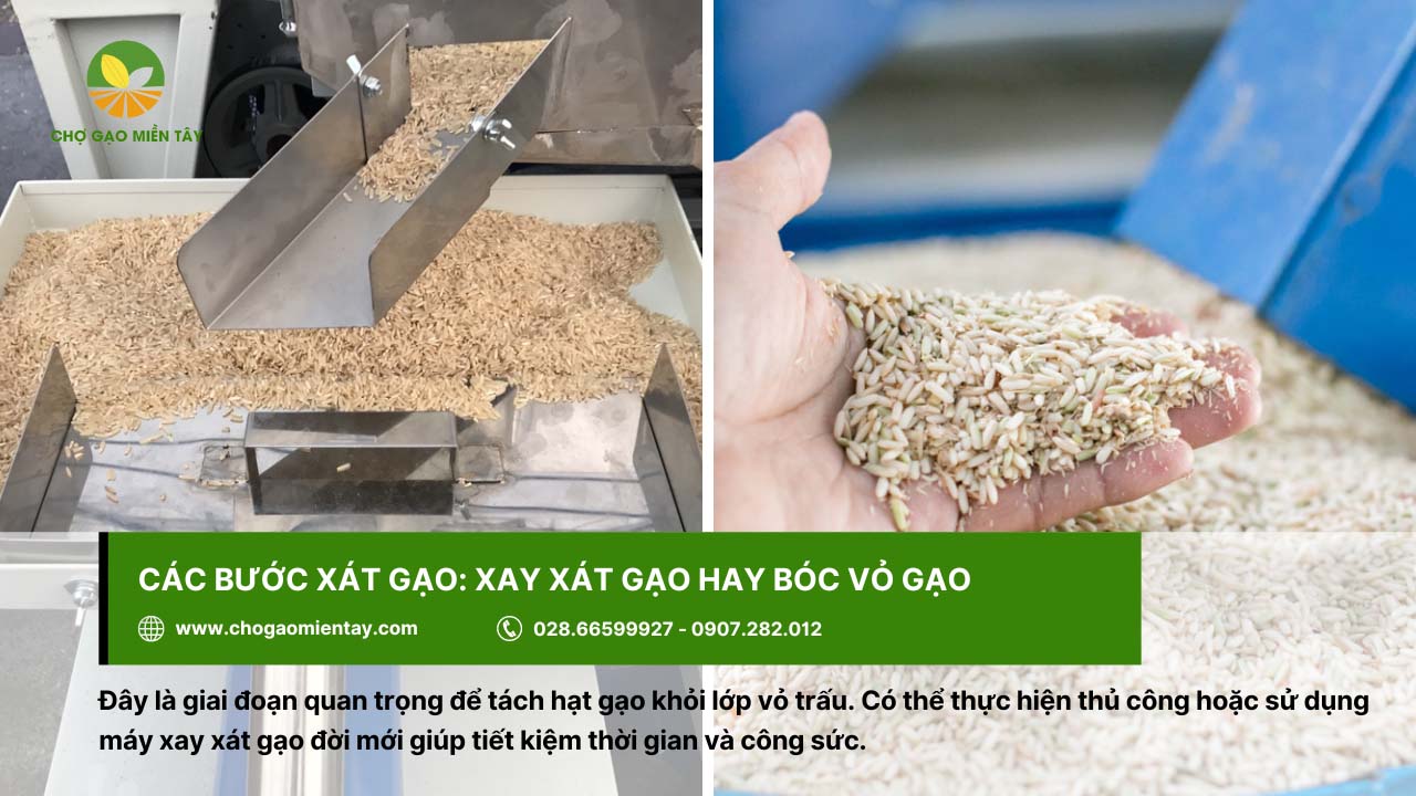 Xát gạo là gì?