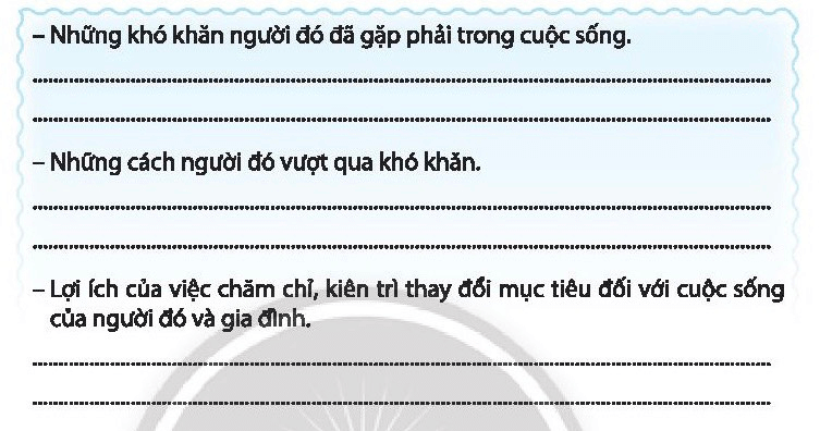 Xây dựng bài thuyết trình về một tấm gương vượt khó thành công