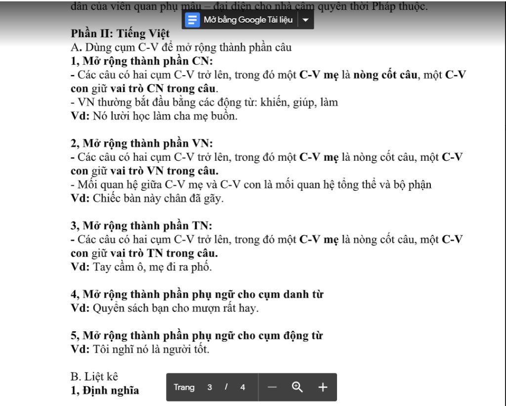 Cách viết bài viết chuẩn SEO với câu đơn mở rộng thành phần Gallery 2