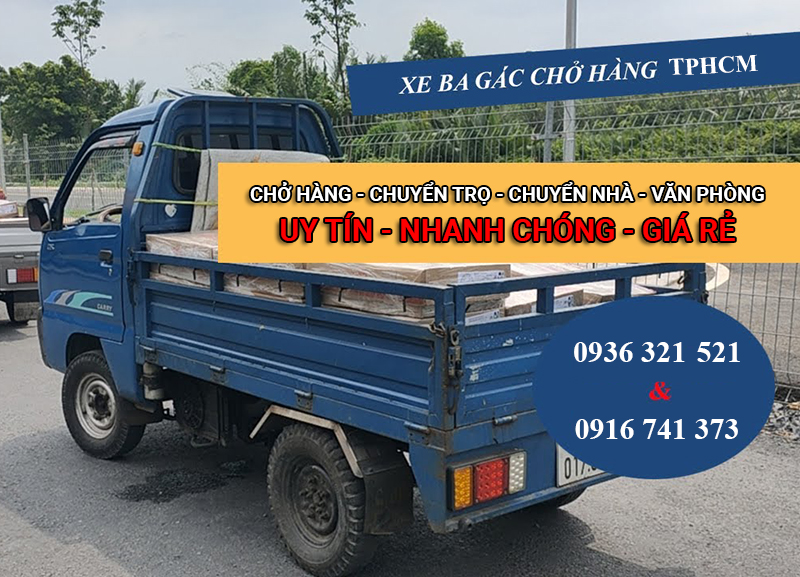 Xe Ba Gác Chở Thuê Gần Đây