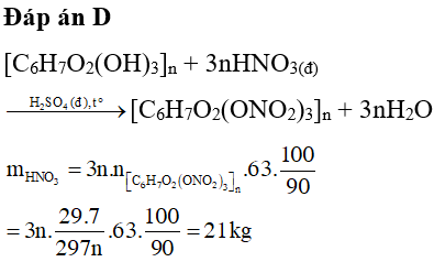 Xenlulozơ + Axit Nitric: Phản ứng và Ứng dụng