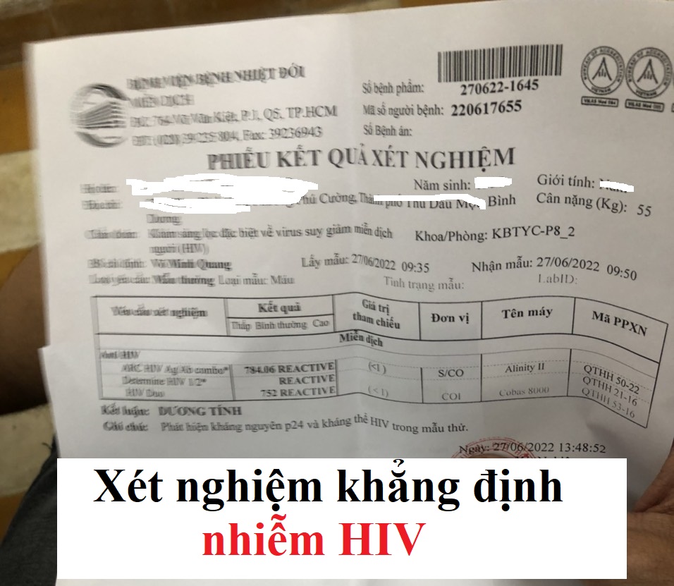 Xét nghiệm HIV khẳng định là gì?