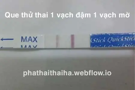 Thử que 1 vạch mờ là sao? Gallery 2