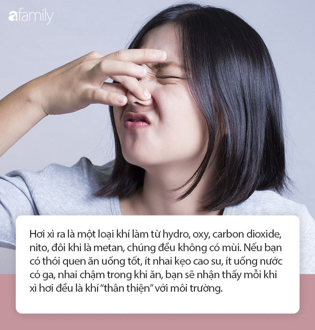 Xì hơi nóng rát: Nguyên nhân và cách khắc phục