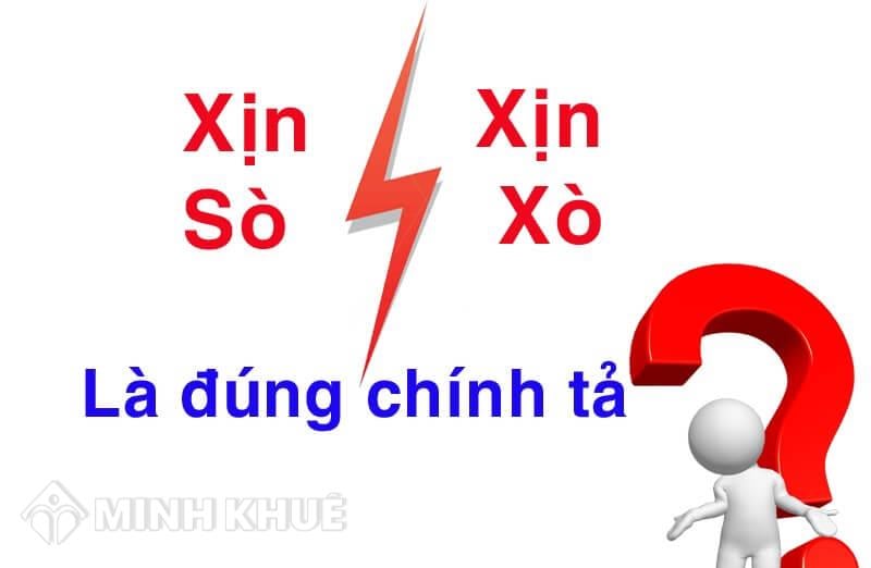 Xin xỏ hay xin xỏ?