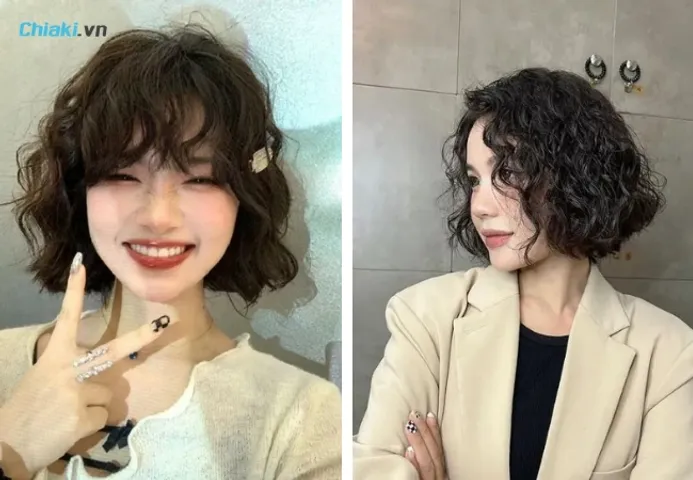 Xoăn mì tôm ngắn