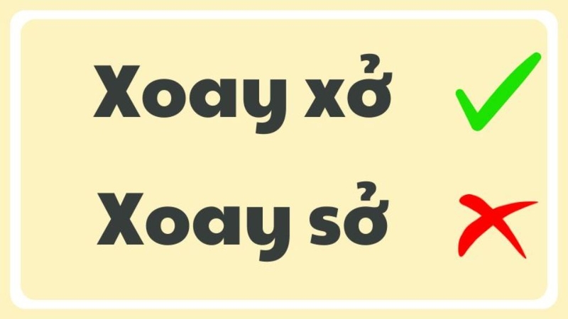 Xoay sở hay xoay sở?