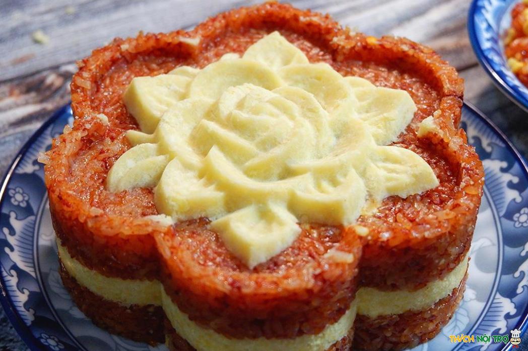 Xôi Gấc 3 Tầng - Món Ăn Độc Đáo, Hấp Dẫn
