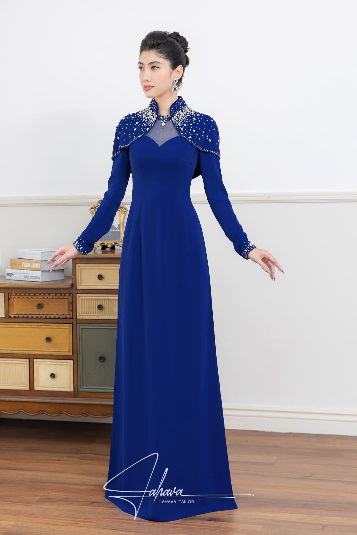 Mẫu Áo Dài Làm Sui Sang Trọng Gallery 1