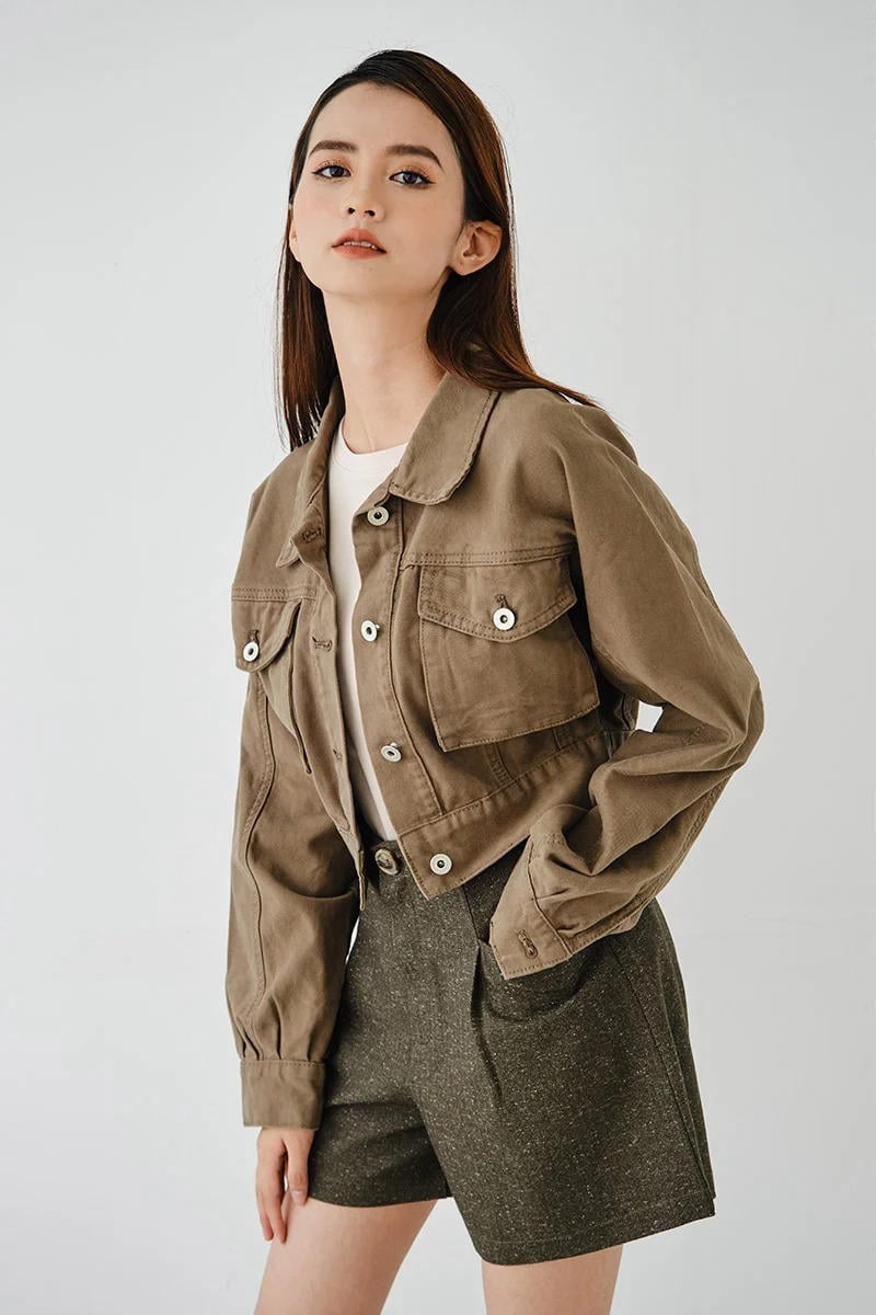 Mẫu Áo Khoác Lửng Nữ Đẹp Gallery 1