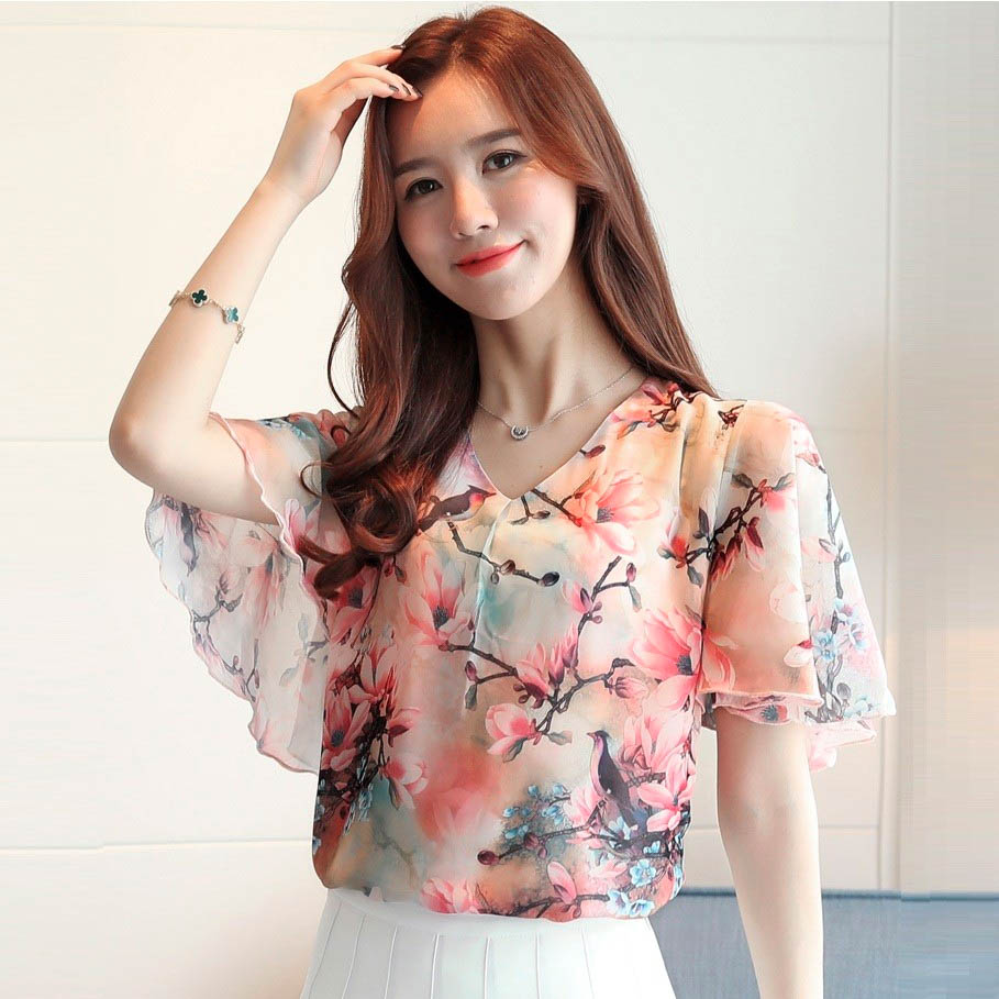 Áo Voan Tay Bồng - Kiểu Dáng Thời Trang Nữ Tính Và Sang Trọng Gallery 1