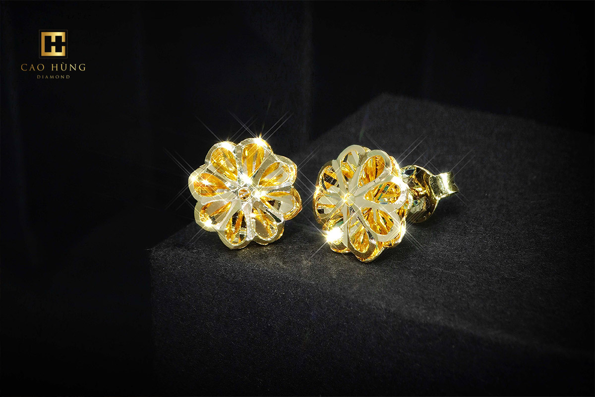 Mẫu khuyên tai vàng ta đẹp Gallery 1