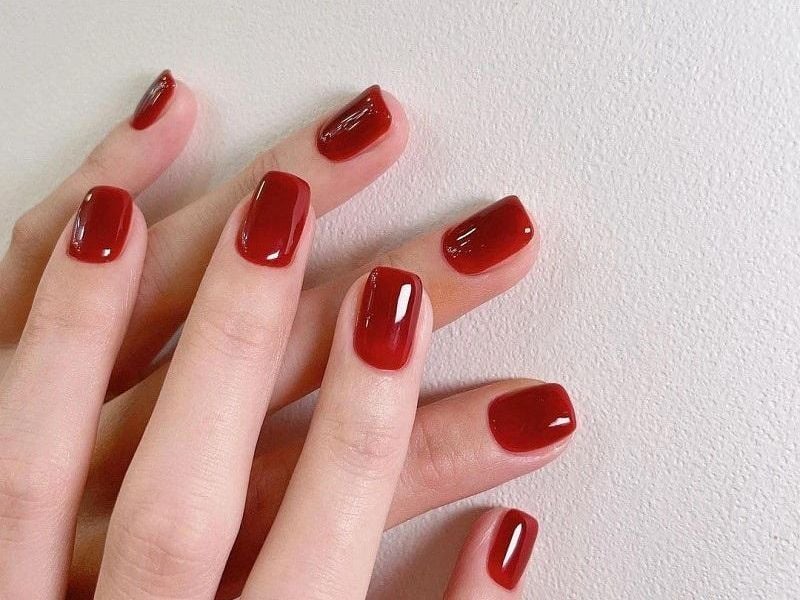 Mẫu Móng Màu Đỏ - Sang Trọng và Quyến Rũ Gallery 1