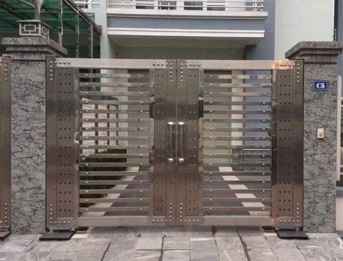 Mẫu Cổng Inox Đẹp Nhất Gallery 1