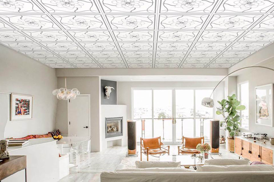 Mẫu Trần Nhựa Thả Đẹp 2022 Gallery 1