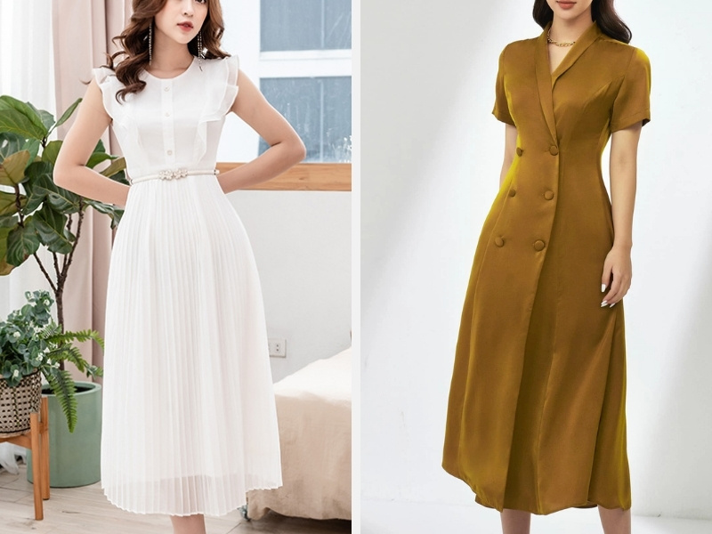 Mẫu Váy Xòe Liền Thân Đẹp Gallery 1