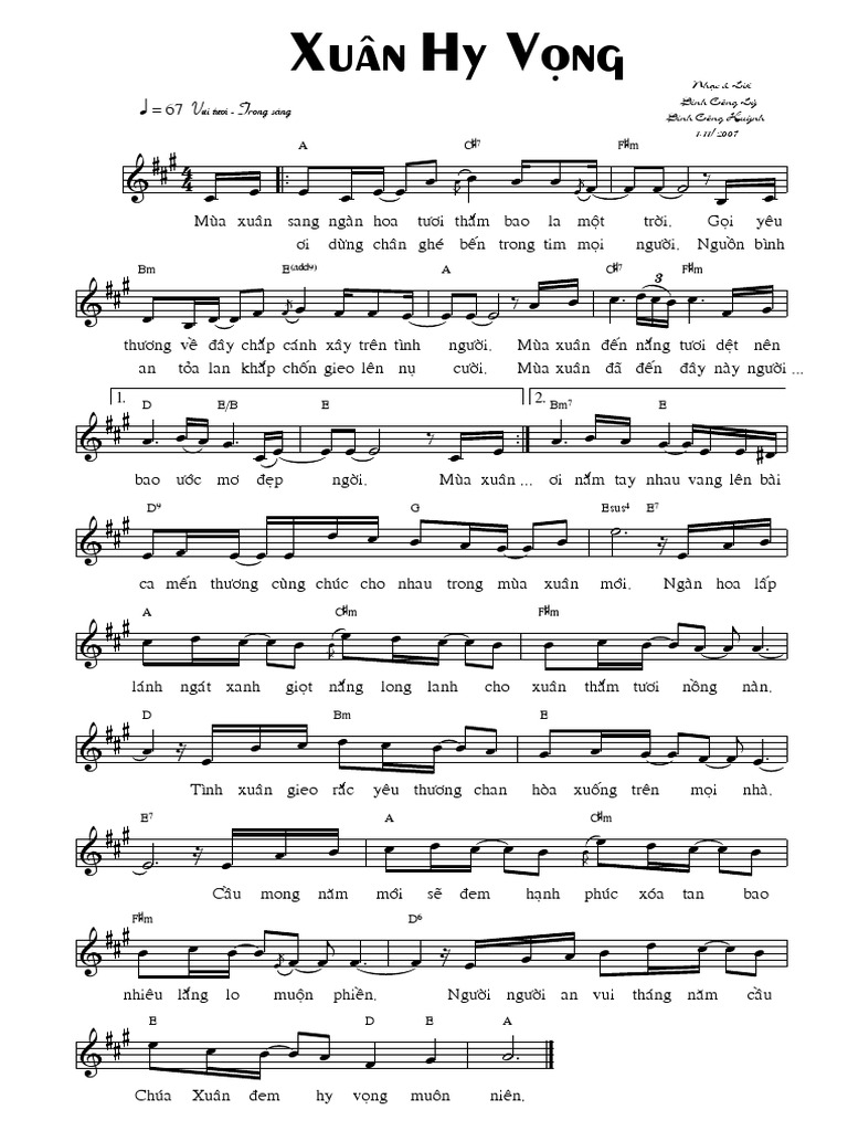 Xuân Hy Vọng PDF
