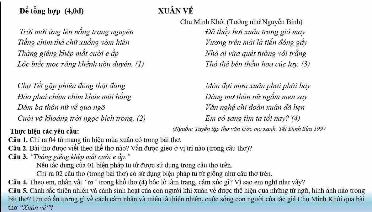 Xuân Về Chu Minh Khôi