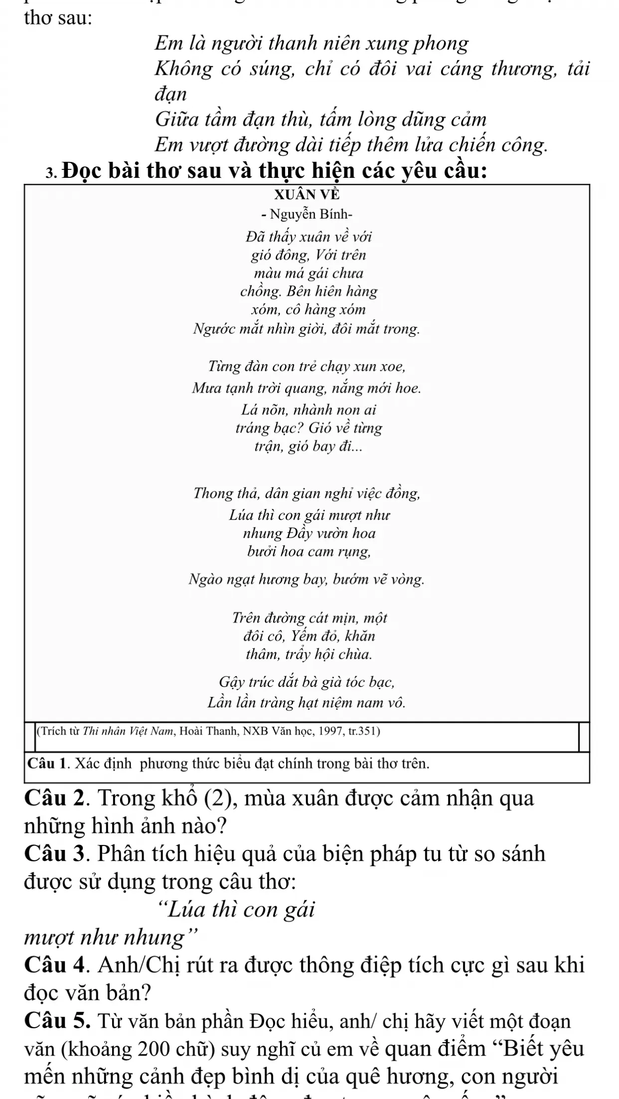 Xuân Về Đọc Hiểu