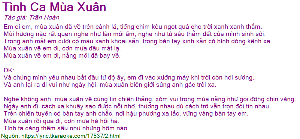 Em ơi nghe chăng mùa xuân Gallery 2