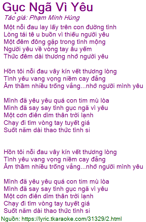 Gục Ngã Vì Yêu Gallery 1