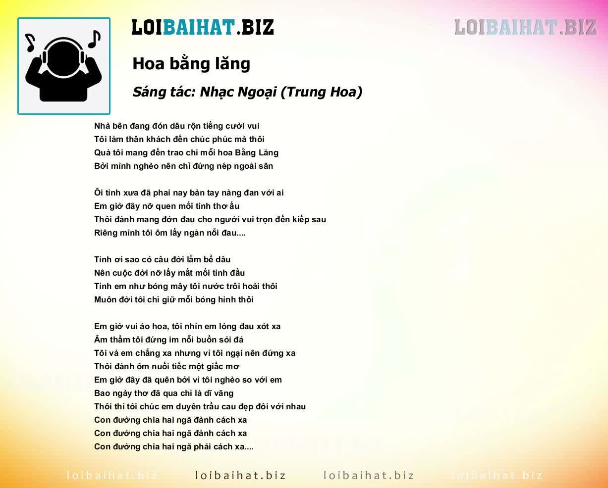 Lời Bài Hát Hoa Bằng Lăng Gallery 2