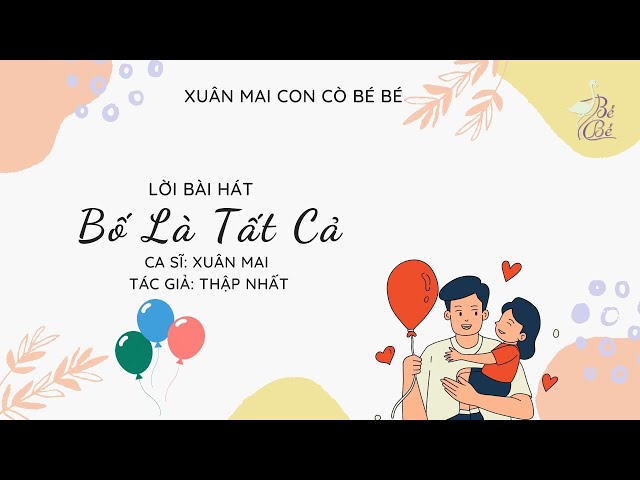 Lời Bài Hát Bố Là Tất Cả Gallery 2