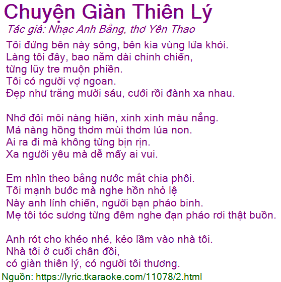 Lời Bài Hát Mạnh Đình Chuyện Giàn Thiên Lý Gallery 2