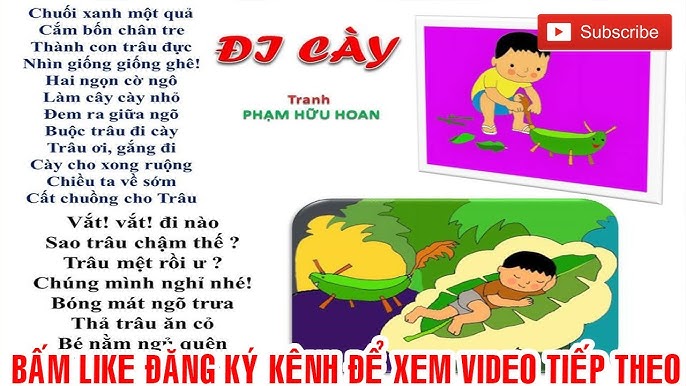 Bài thơ Bố đi cày Gallery 1