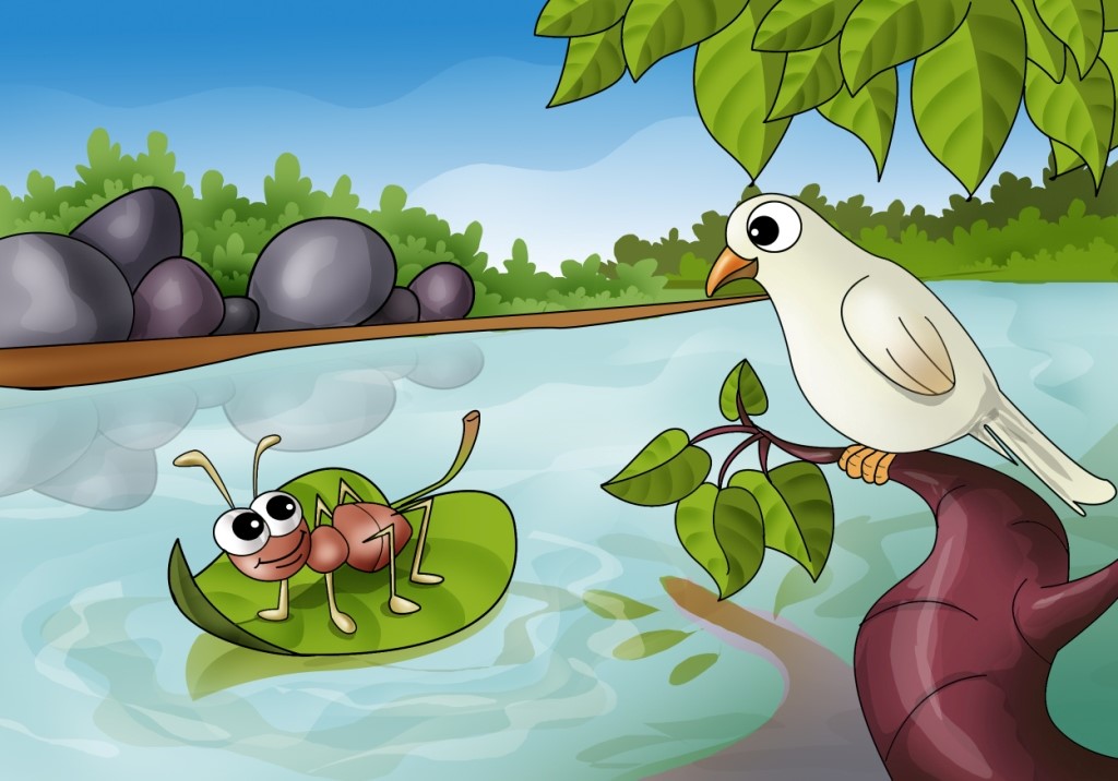 Ý nghĩa câu chuyện Bồ câu và kiến
