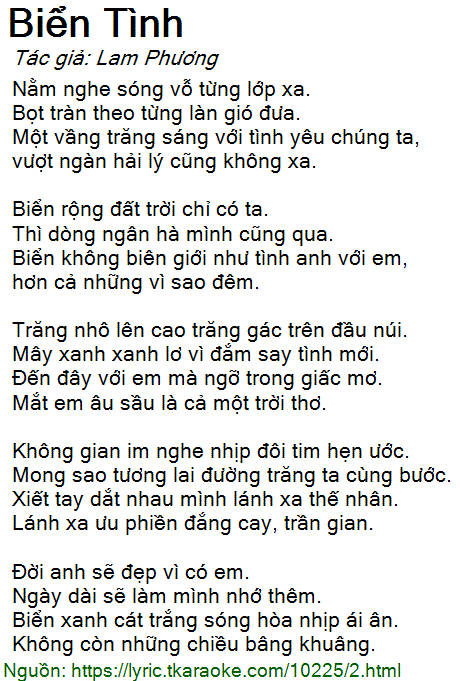Biển Xanh Cát Trắng Như Tình Anh Với Em Gallery 1