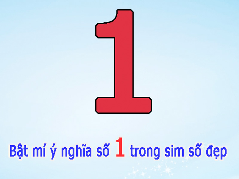 001 Có Ý Nghĩa Gì? Gallery 1