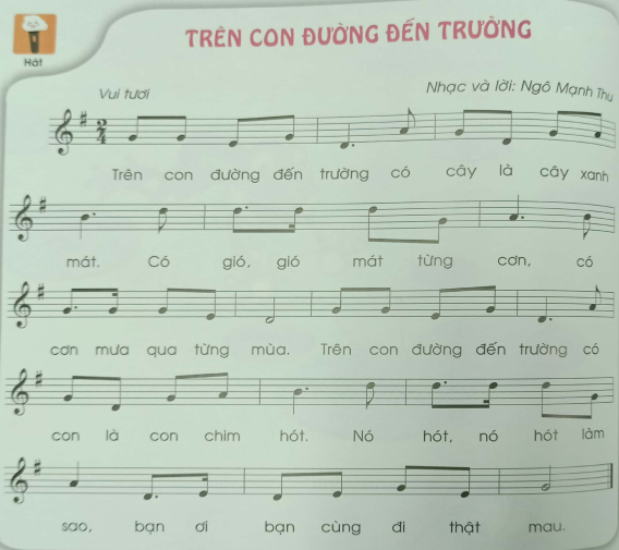 Lời Bài Hát Trên Con Đường Đến Trường Gallery 2