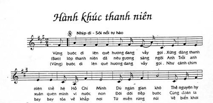 Tuổi Trẻ Thế Hệ Bác Hồ Lyric Gallery 2
