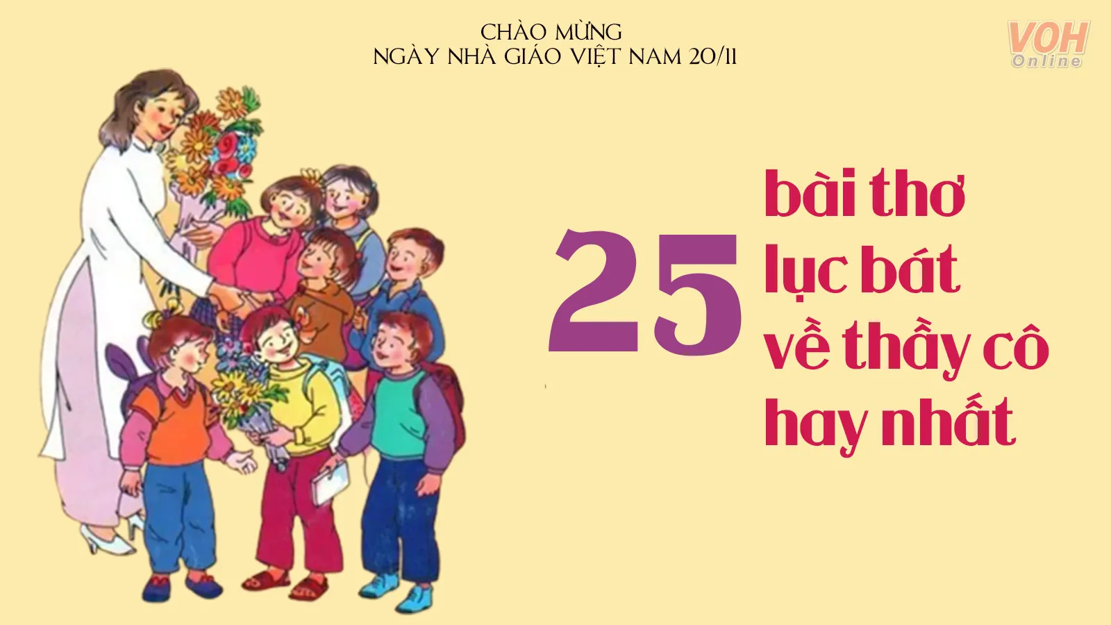 Thơ Lục Bát Về Thầy Cô Ngắn Gọn Hay Nhất Gallery 1