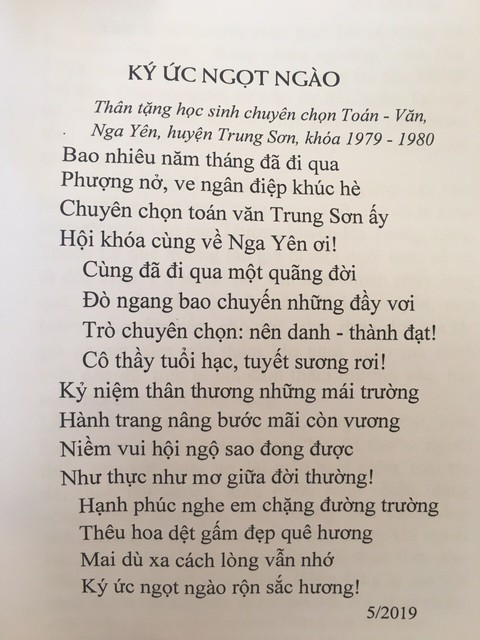 Bài Thơ Về Họp Lớp Gallery 2