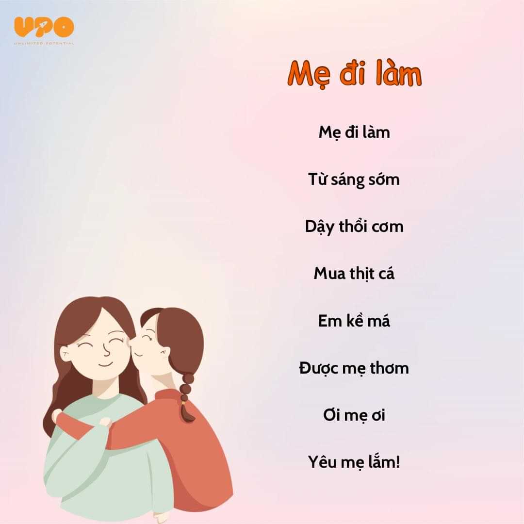 Bài thơ Mẹ đi làm Gallery 2