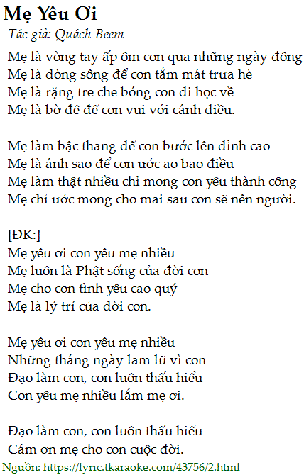 Gia Khiêm Mẹ Yêu Ơi Gallery 1
