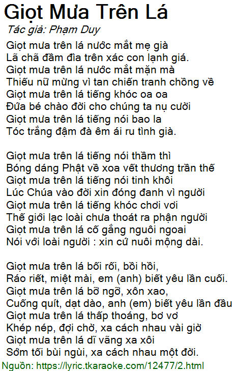 Giọt Mưa Trên Lá Gallery 2