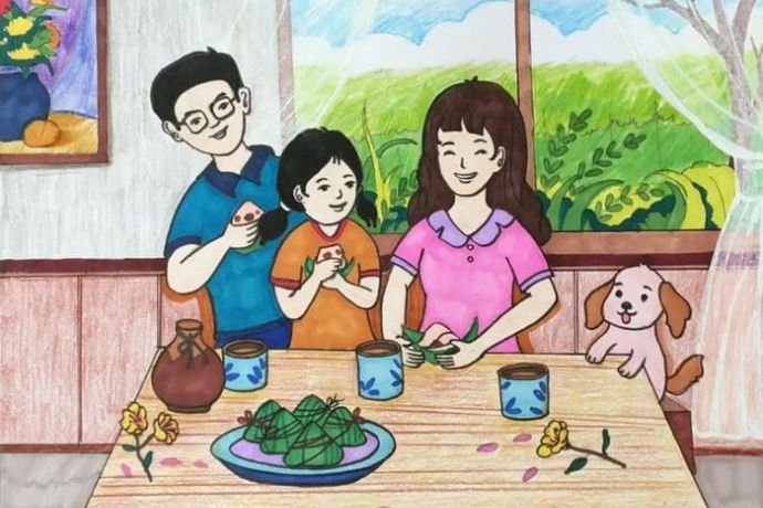 Hình Vẽ Gia Đình Hạnh Phúc Gallery 1