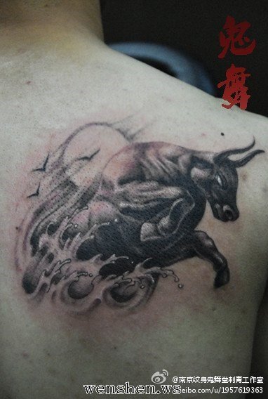 Hình Xăm Con Trâu Đẹp Nhất Gallery 2