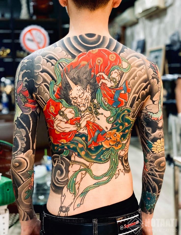 Mẫu Hình Xăm Mặt Quỷ Gallery 1
