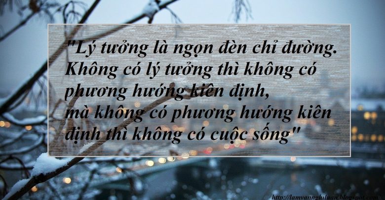 Lý tưởng là ngọn đèn chỉ đường Gallery 1