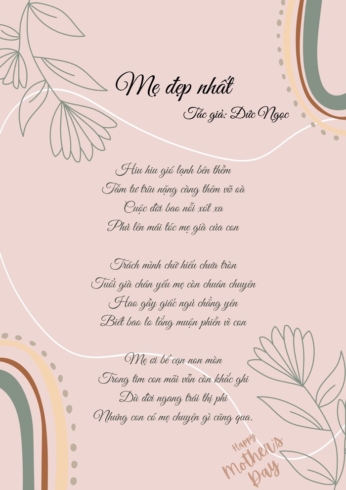 Thơ 5 chữ về mẹ - Những vần thơ xúc động về tình mẫu tử Gallery 2