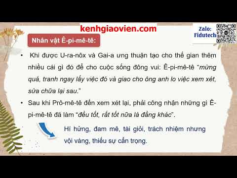 Soạn Văn 10: Prô Mê Tê và Loài Người - Phân tích chi tiết và ý nghĩa Gallery 2