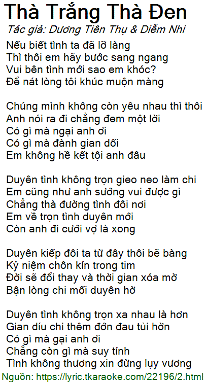 Thà trắng thà đen Gallery 1