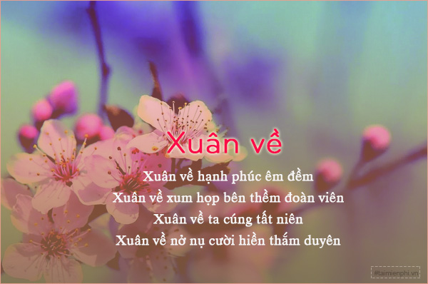 Thơ Lục Bát Về Mùa Xuân Ngắn Gọn Gallery 2