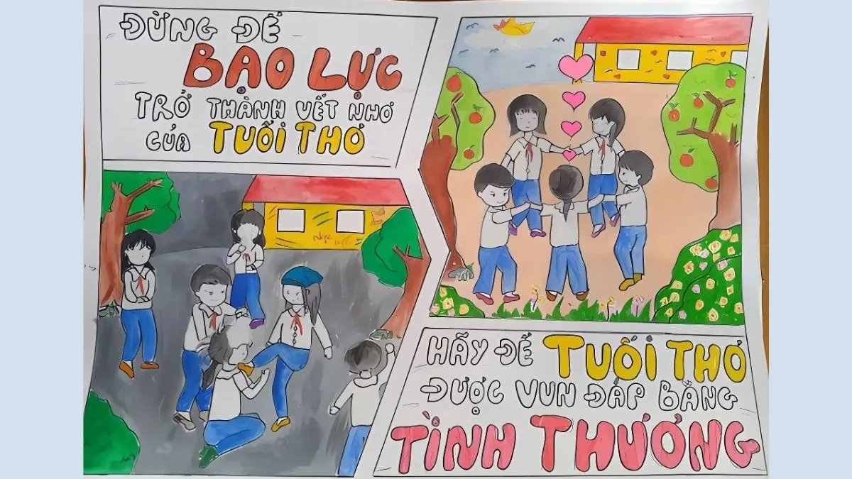 Tranh Chống Bạo Lực Học Đường Gallery 1