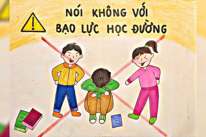 Tranh Bạo Lực Học Đường: Hình Ảnh và Thông Điệp Gallery 1